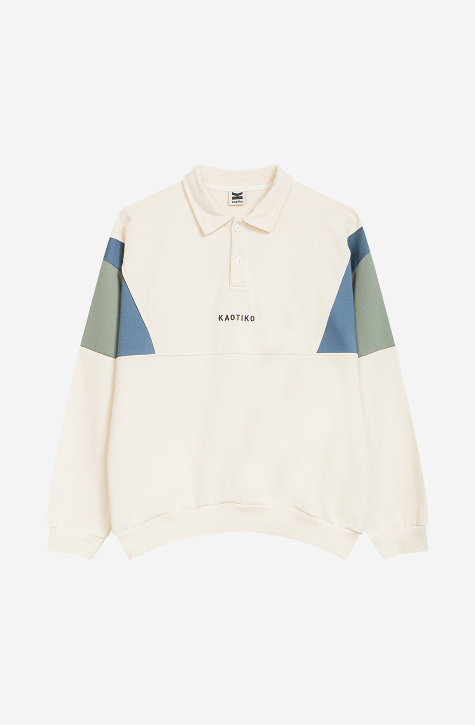 Harry Bone/Prussian/Old Green Polo Sweatshirt