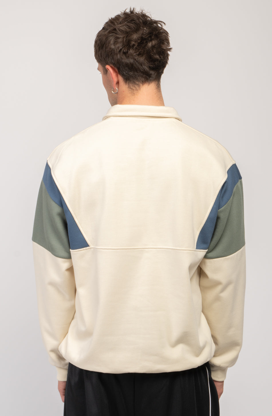 Harry Bone/Preußisch/Altgrünes Polo-Sweatshirt - Kaotiko