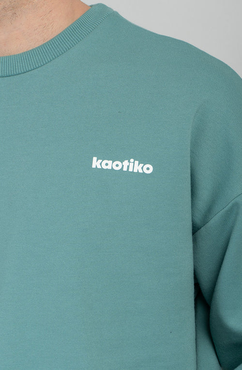 Sweat-shirt Regular Iconic Basil Green 