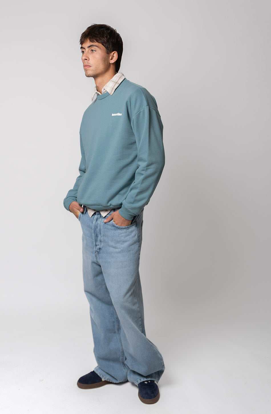 Regular Iconic Denim Sweatshirt