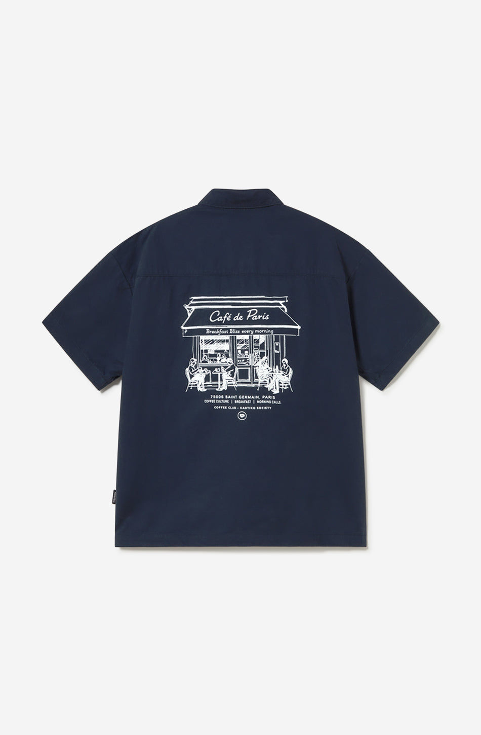 Paris Coffee Navy Shirt
