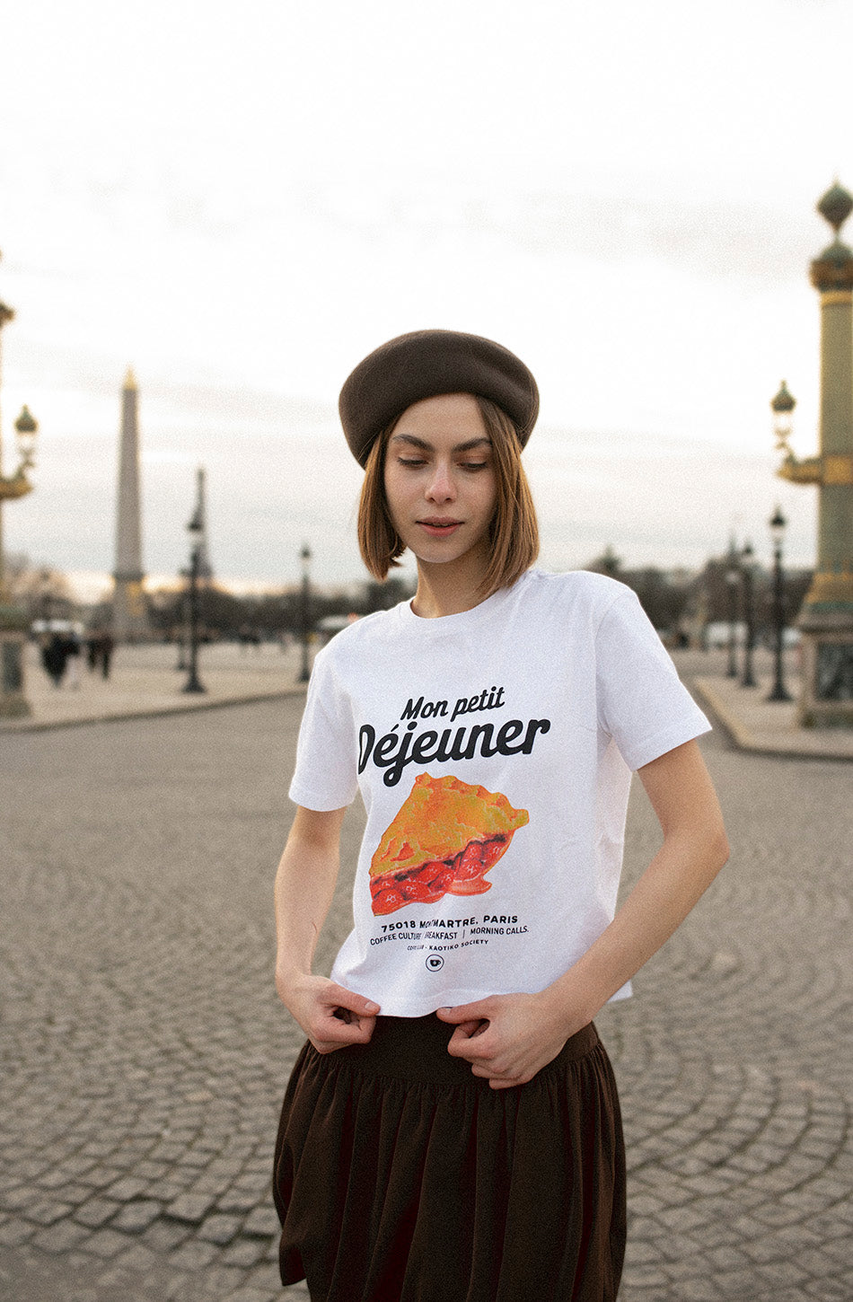 Fraiser Organic Cotton White T-shirt