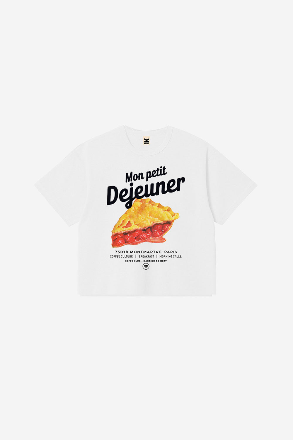 Fraiser Organic Cotton White T-shirt