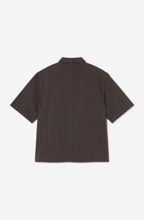 Varadero Brown Half-Zip Shirt