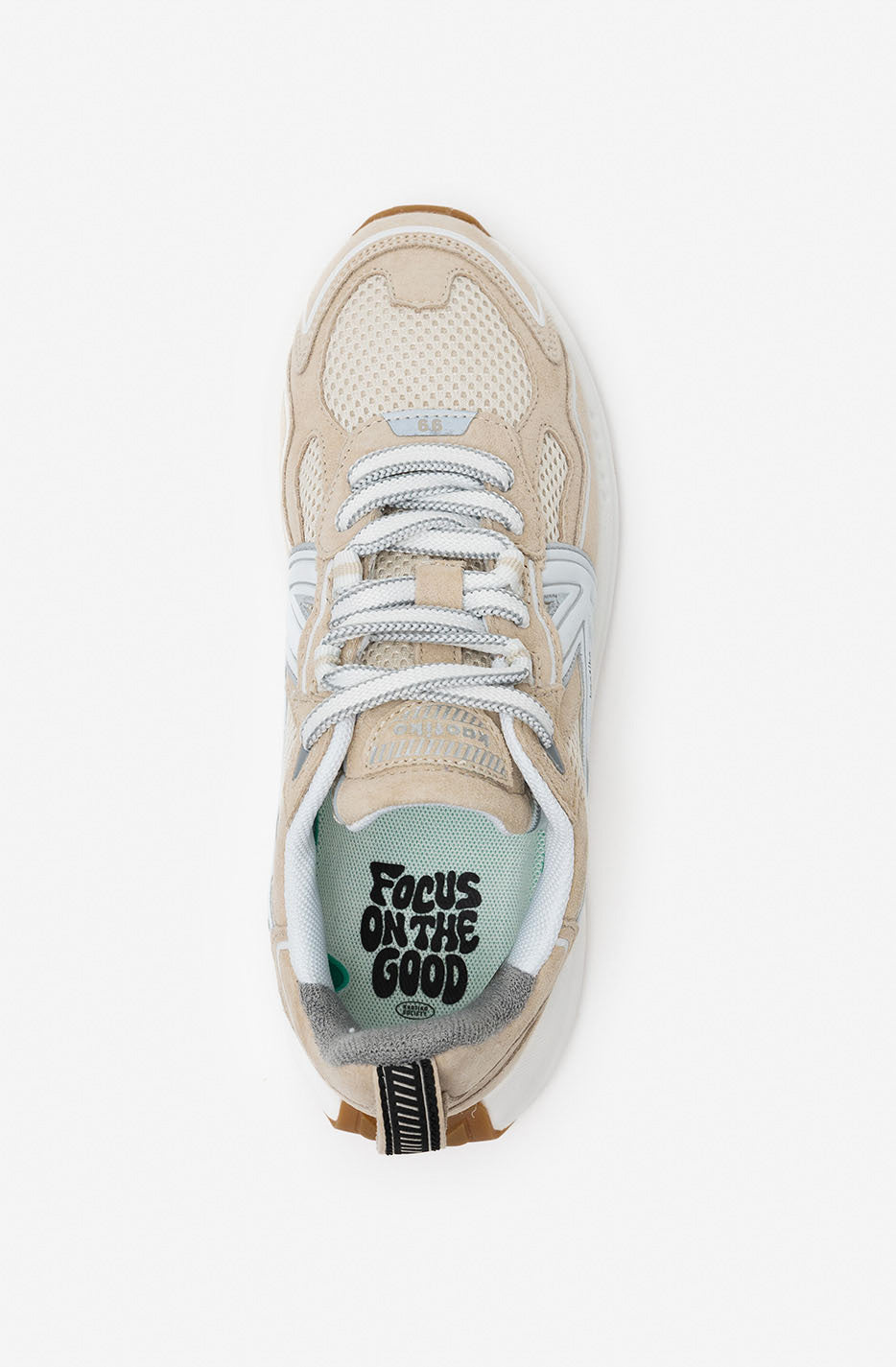Baskets Kaotiko Woman Detroit Tech LT Beige 
