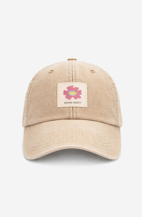 Island Flower Vintage Stone Cap