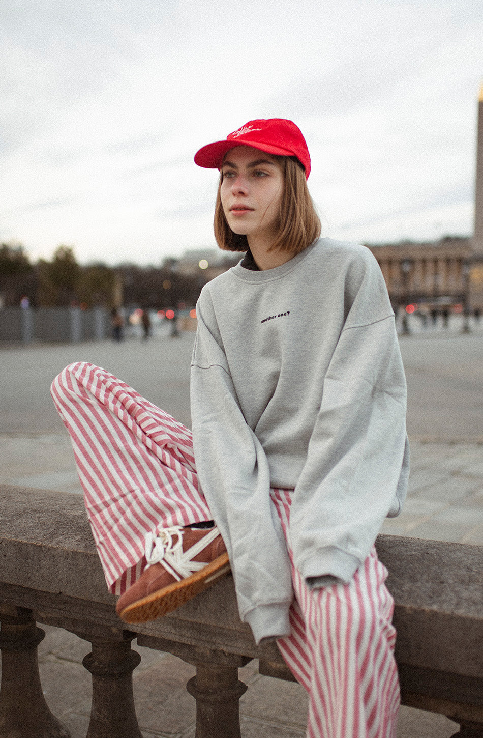 Sweat-shirt Another One Grey 