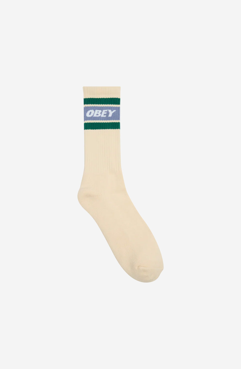 Chaussettes Obey Cooper II Unbleached/Ash Blue 