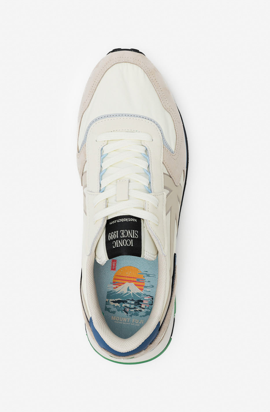 Kaotiko Man Orbit Natural Gray Sneaker - Kaotiko