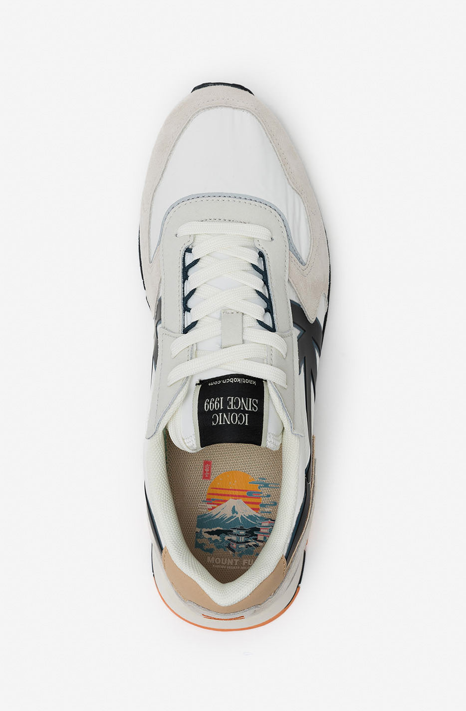 Kaotiko Man Orbit White Sneaker