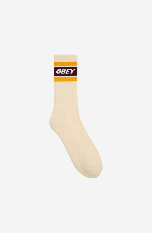 Chaussettes Obey Cooper II Unbleached/Zinfande 