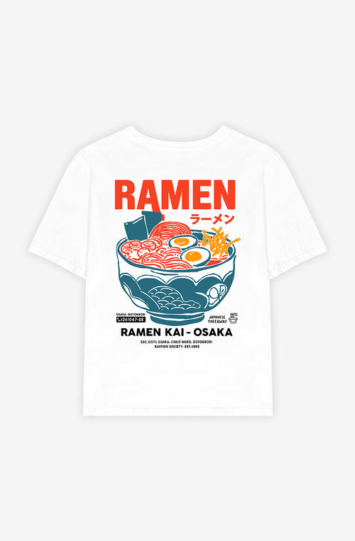 Camiseta Osaka Ramen White