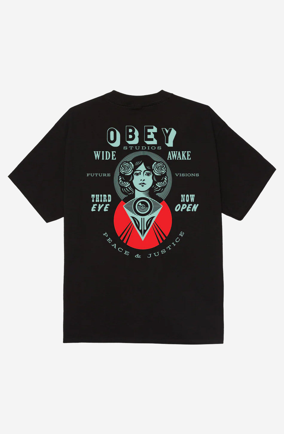 Camiseta OBEY Knowledge Is Power Cream