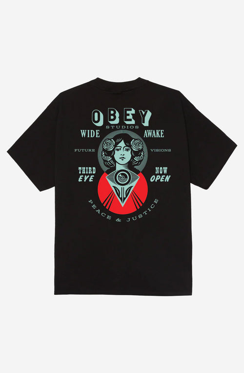 Camiseta OBEY Knowledge Is Power Cream