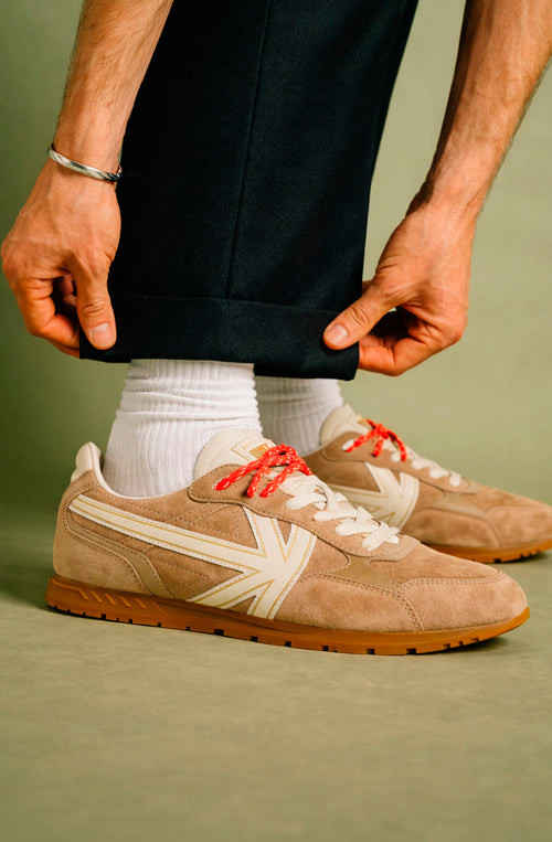 Kaotiko Seattle Man Beige Turnschuhe