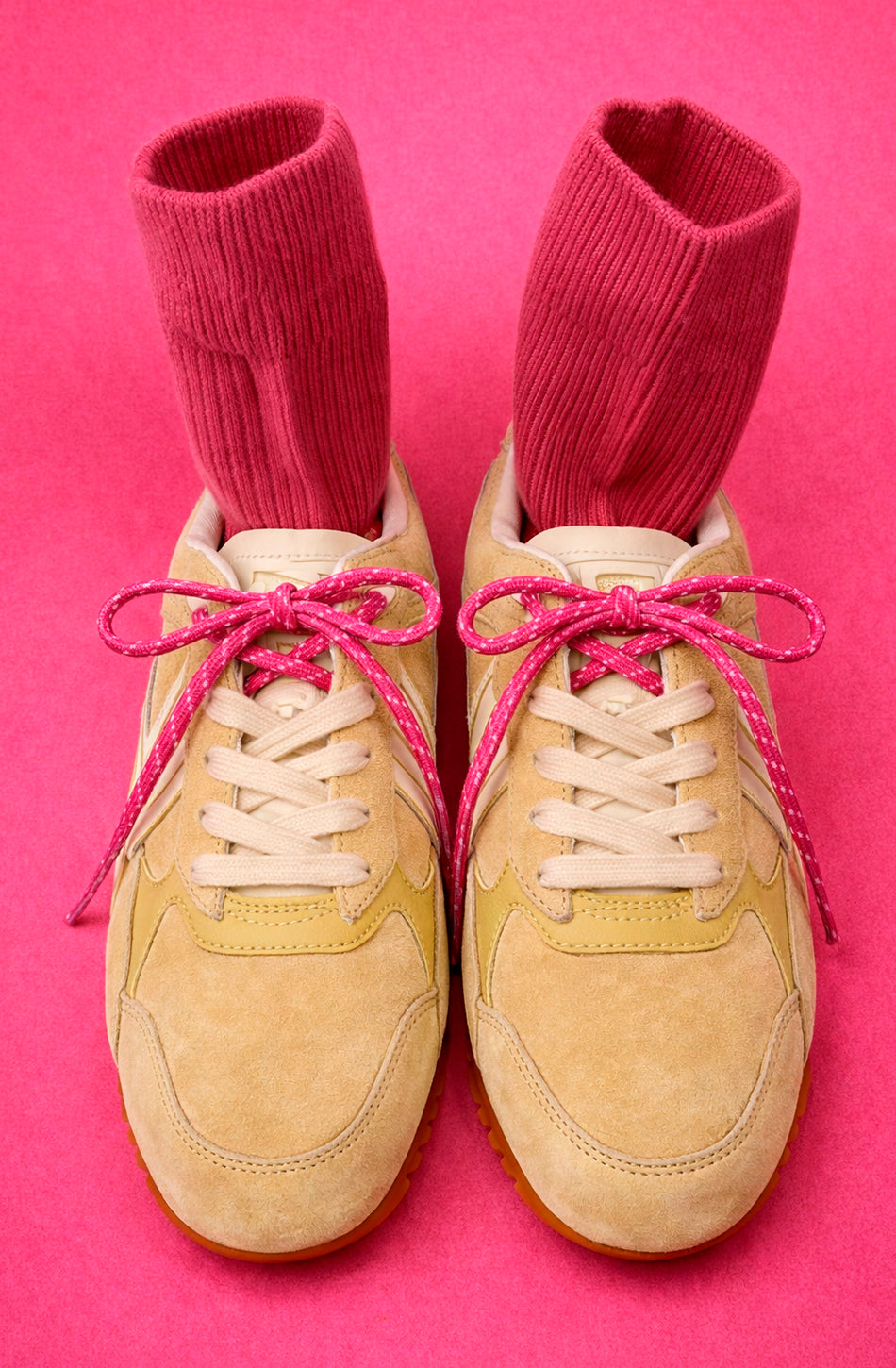 Kaotiko Woman Butter Yellow Sneakers