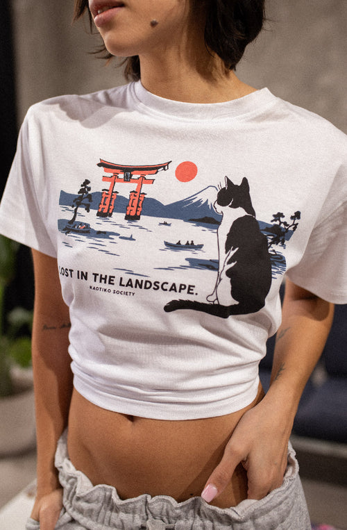 Camiseta Landscape White