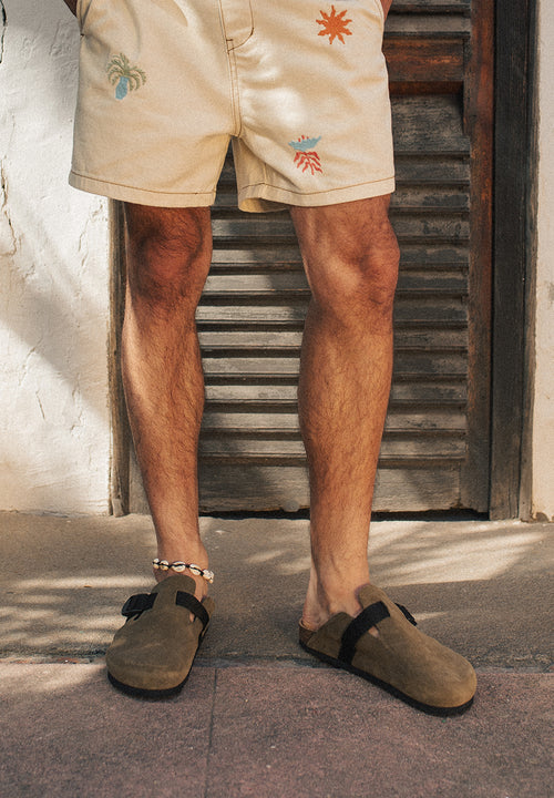 Man Khaki Clog