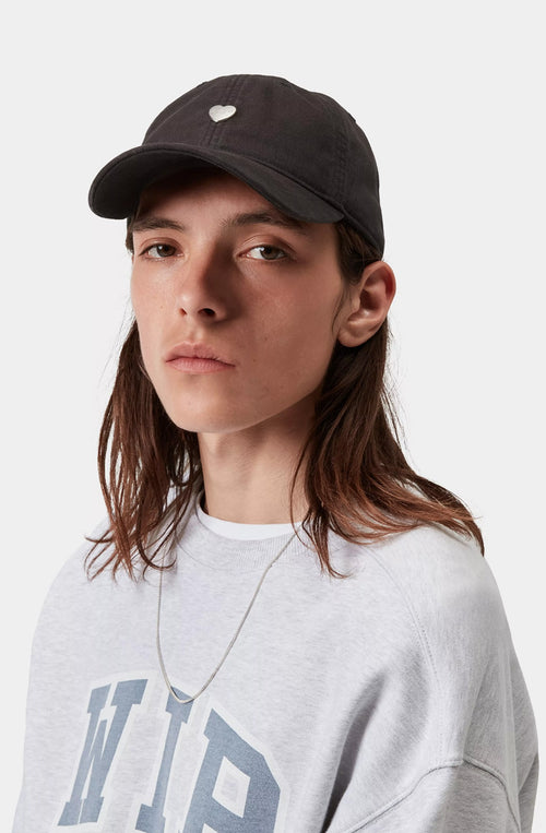 CARHARTT Herz Metallkappe Schwarz/Silber