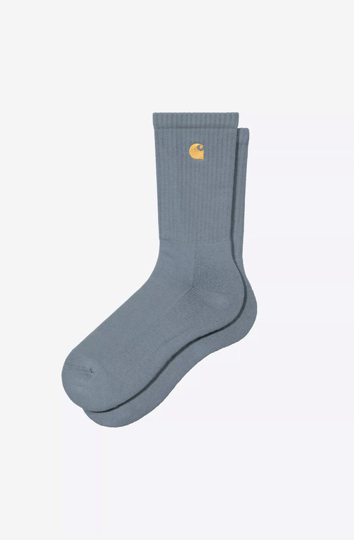 Chaussettes Carhartt WIP Chase Cozy Blue/Gold 