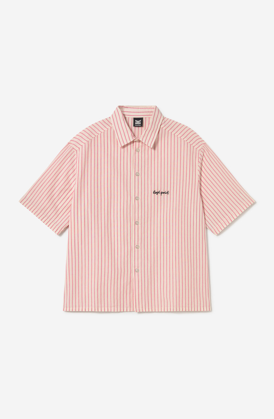 Lost Point Yvory/Garnet Stripes Shirt