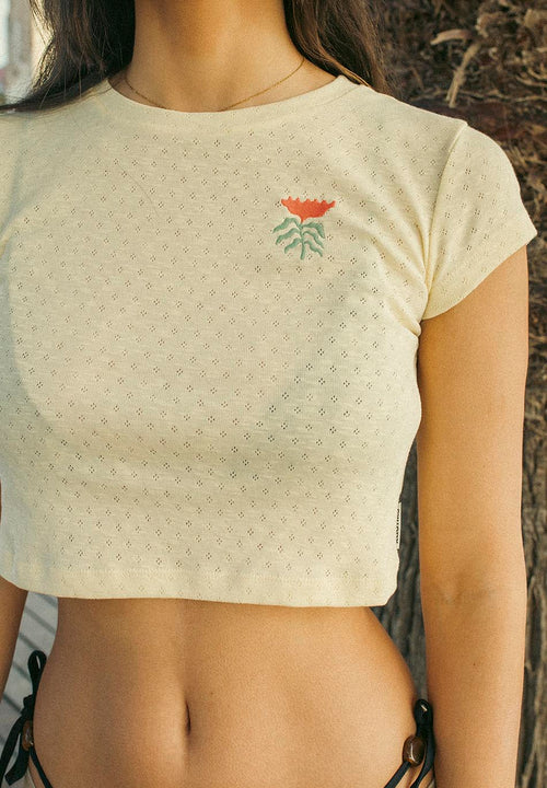 T-shirt Lily Yellow