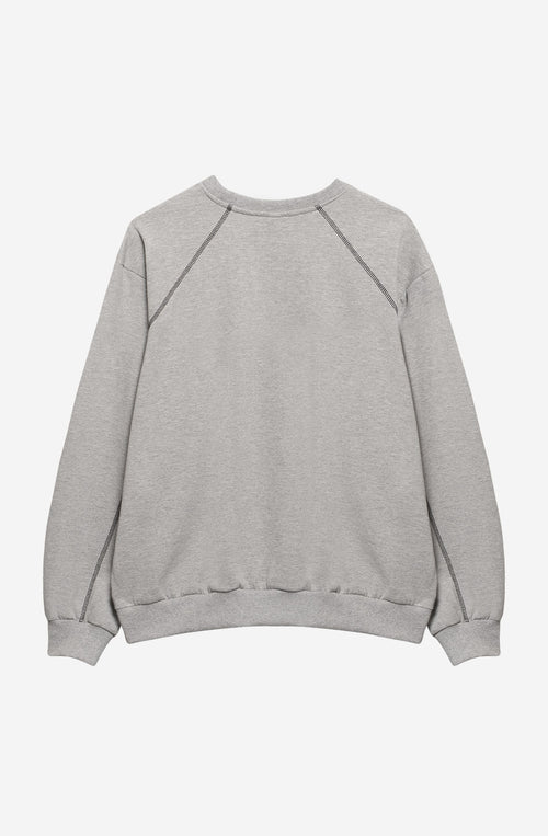Patched Kaotiko Society Gray Sweatshirt