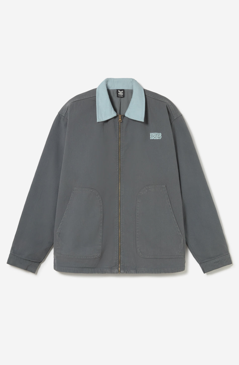 Jacke Work Focus On The Good Green / Cloud