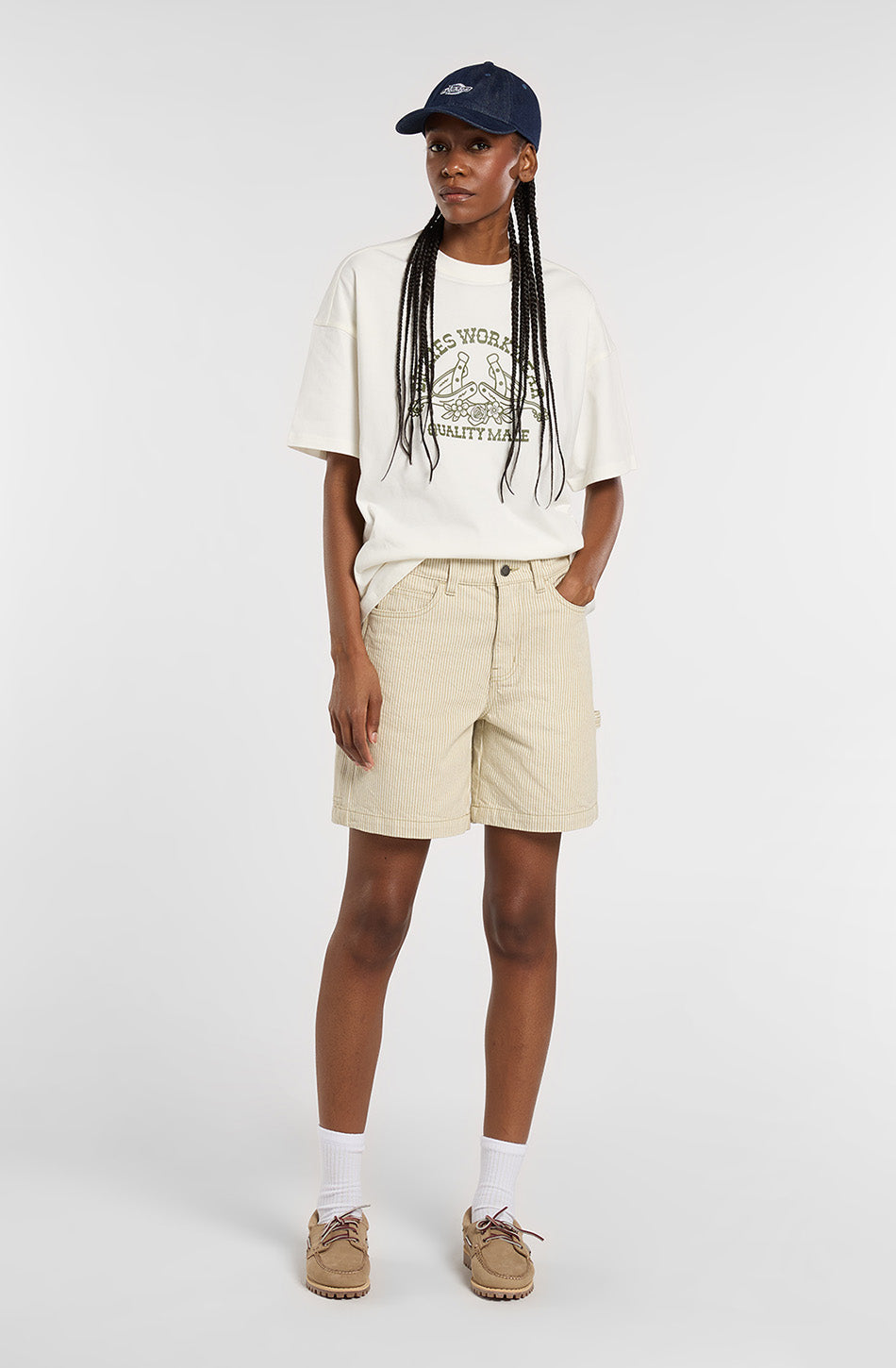 DICKIES Hickory Carpenter Shorts W