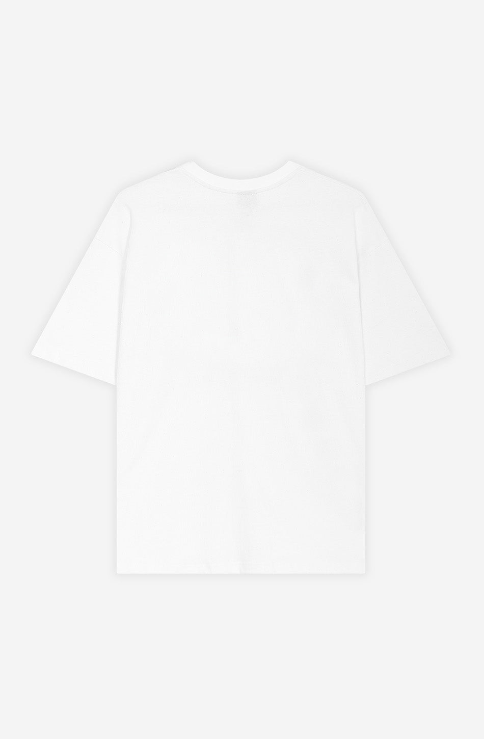 Cropped Paws & Relax Bio-Baumwoll-T-Shirt in Weiß