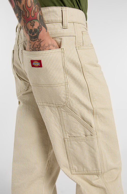 DICKIES Hickory Loose Straight Carpenter Pants