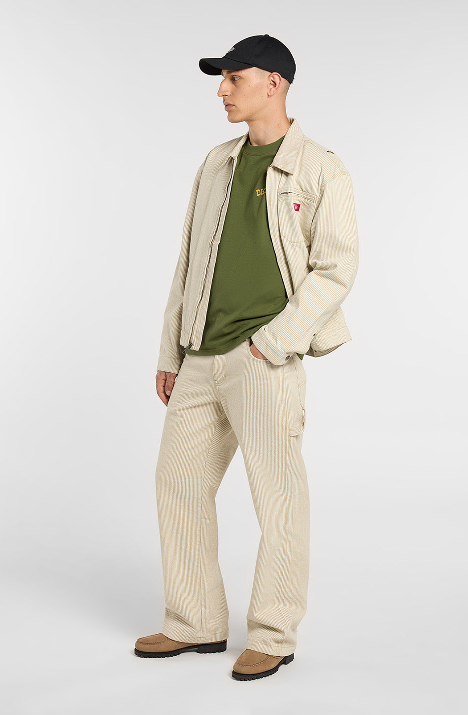 DICKIES Hickory Loose Straight Carpenter Pants