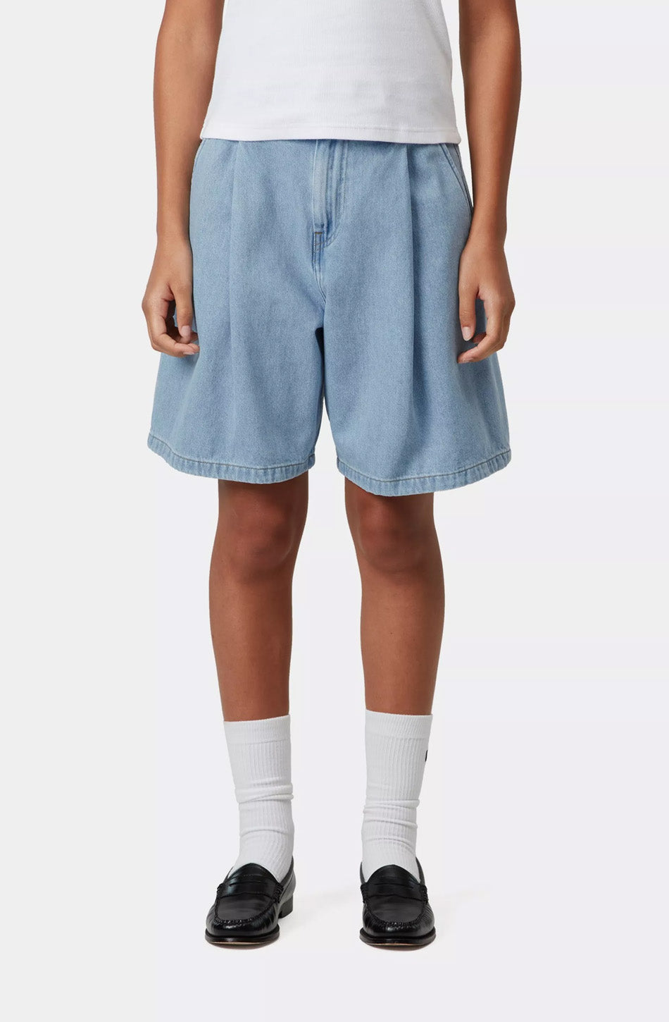 Bermuda Carhartt WIP  Woman Alta Denim Blue