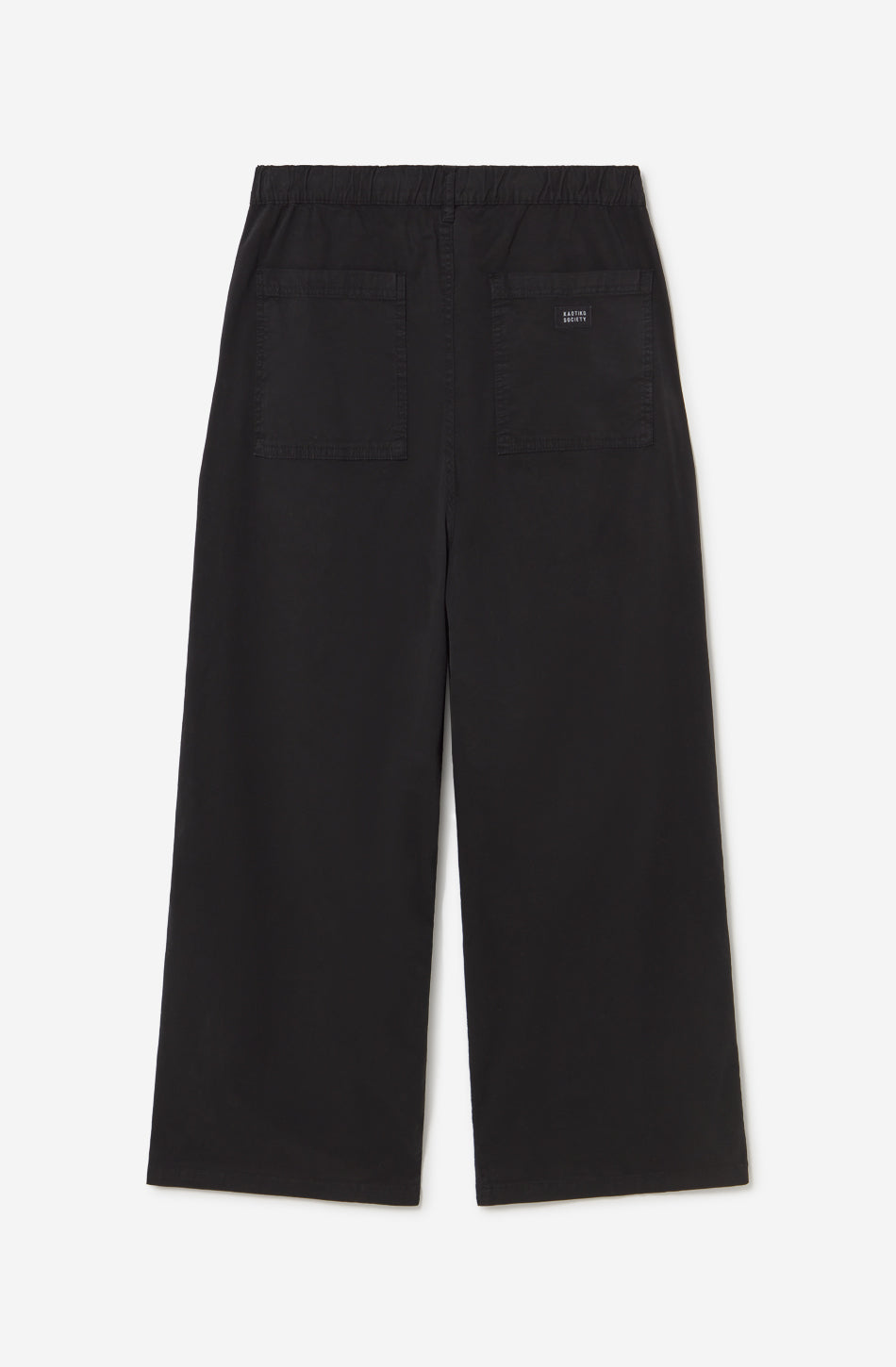 Relaxed Focus Black Trousers