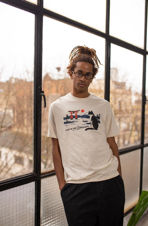 Camiseta Landscape Organic Cotton Ivory