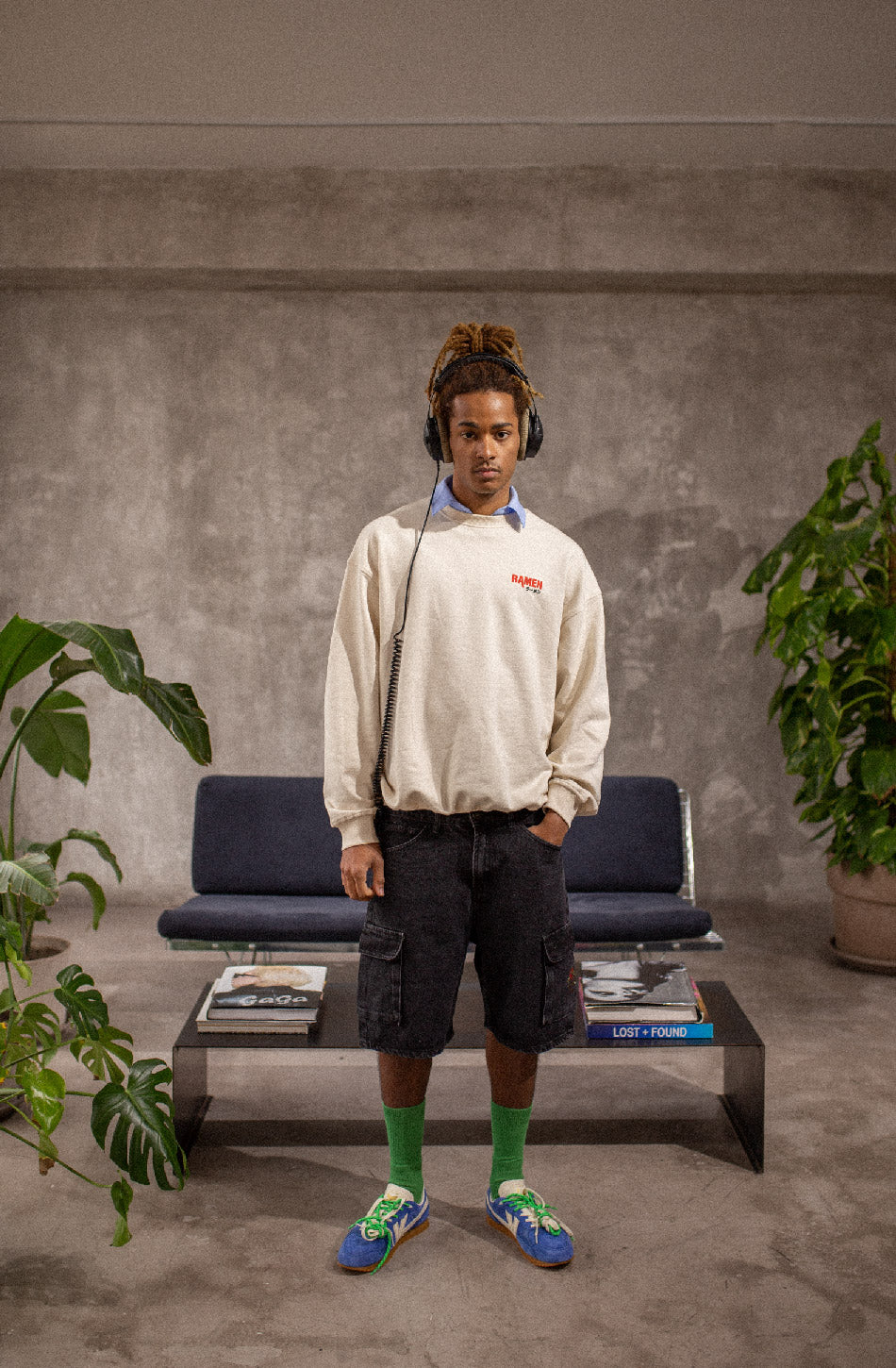 Ramen Osaka Ivory Sweatshirt - Kaotiko