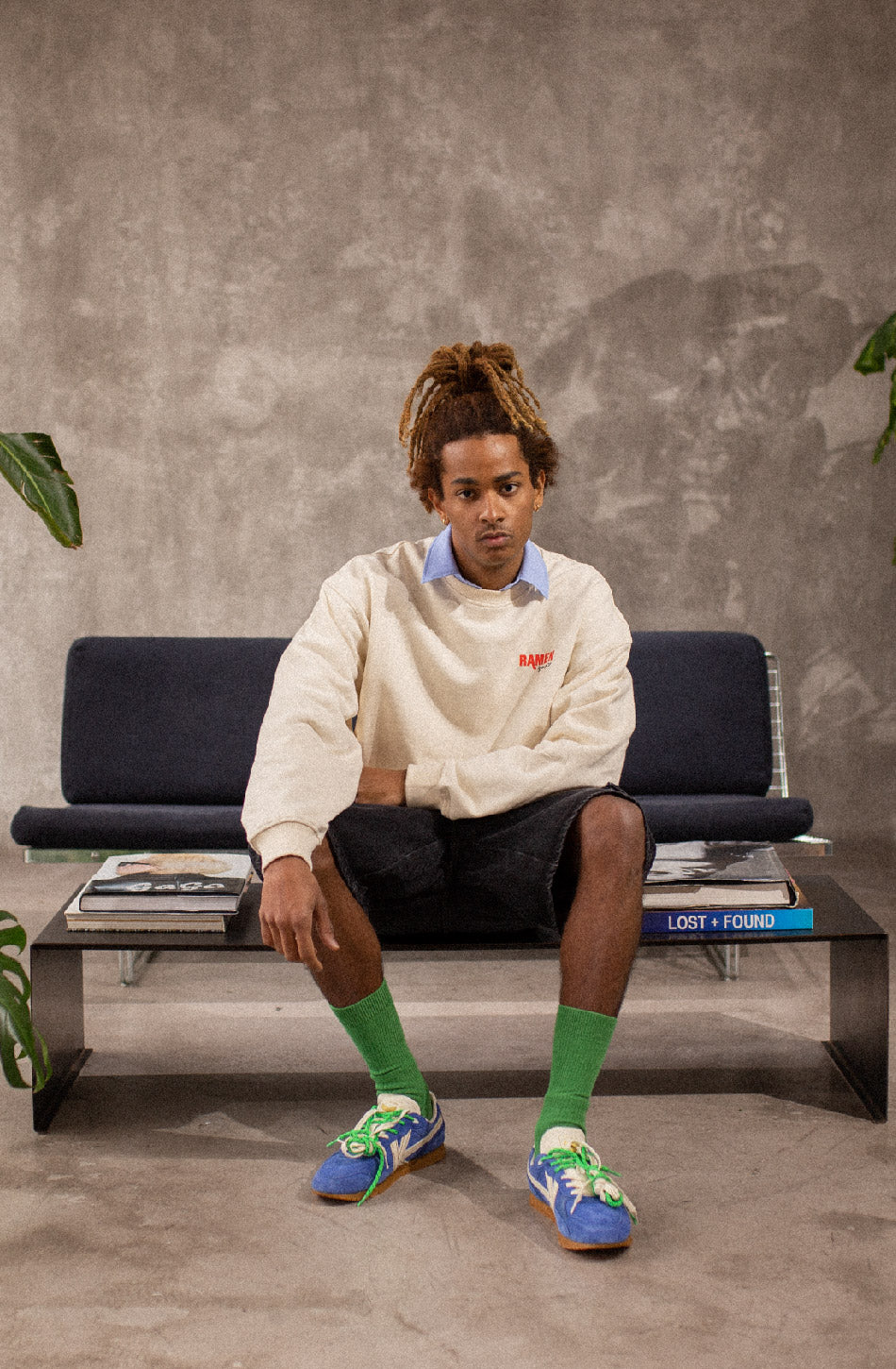 Ramen Osaka Elfenbeinfarbenes Sweatshirt