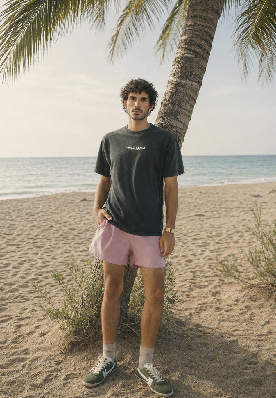 Virgin Island Black T-shirt