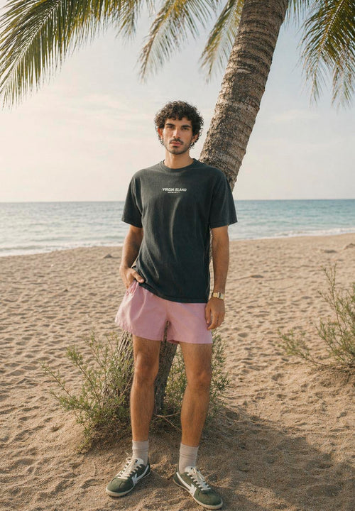 T-shirt Virgin Island Black 