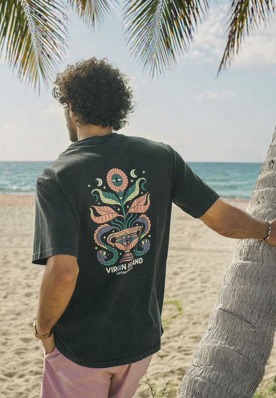 Virgin Island Black T-shirt