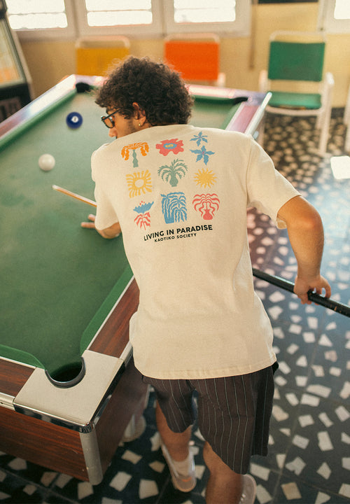 T-shirt Paradise Organic Cotton Ivory