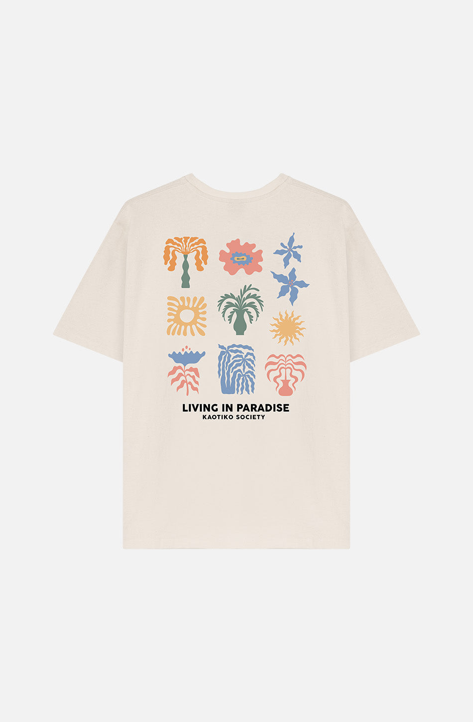 Paradise Organic Cotton Ivory T-shirt