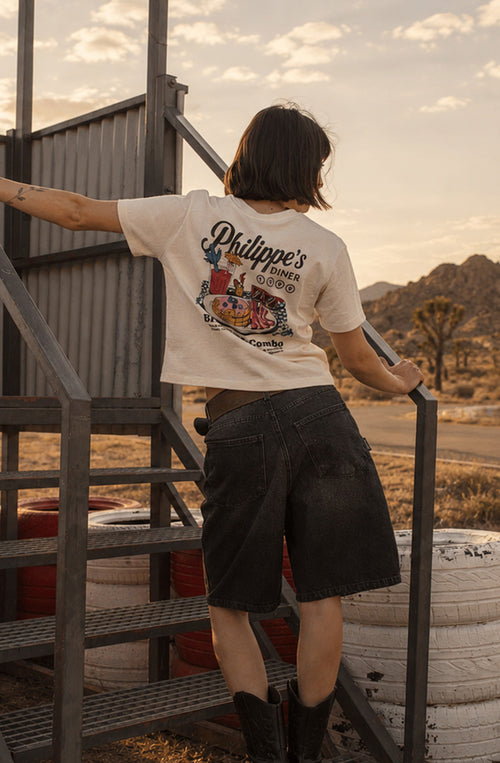 Camiseta Breakfast Road Organic Cotton Ivory
