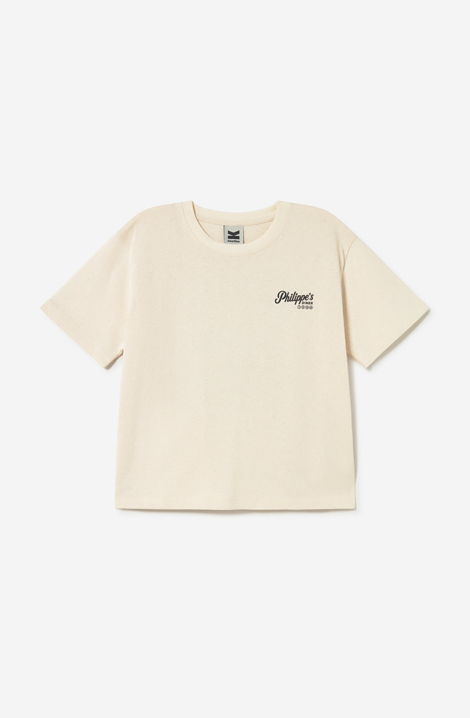 Camiseta Breakfast Road Organic Cotton Ivory