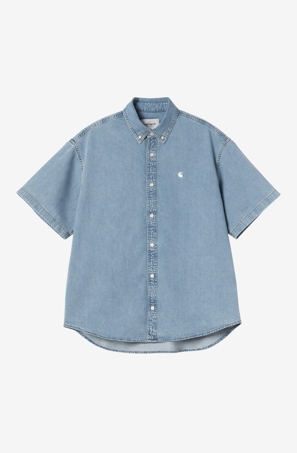 CARHARTT Lucas Denim Blue Shirt