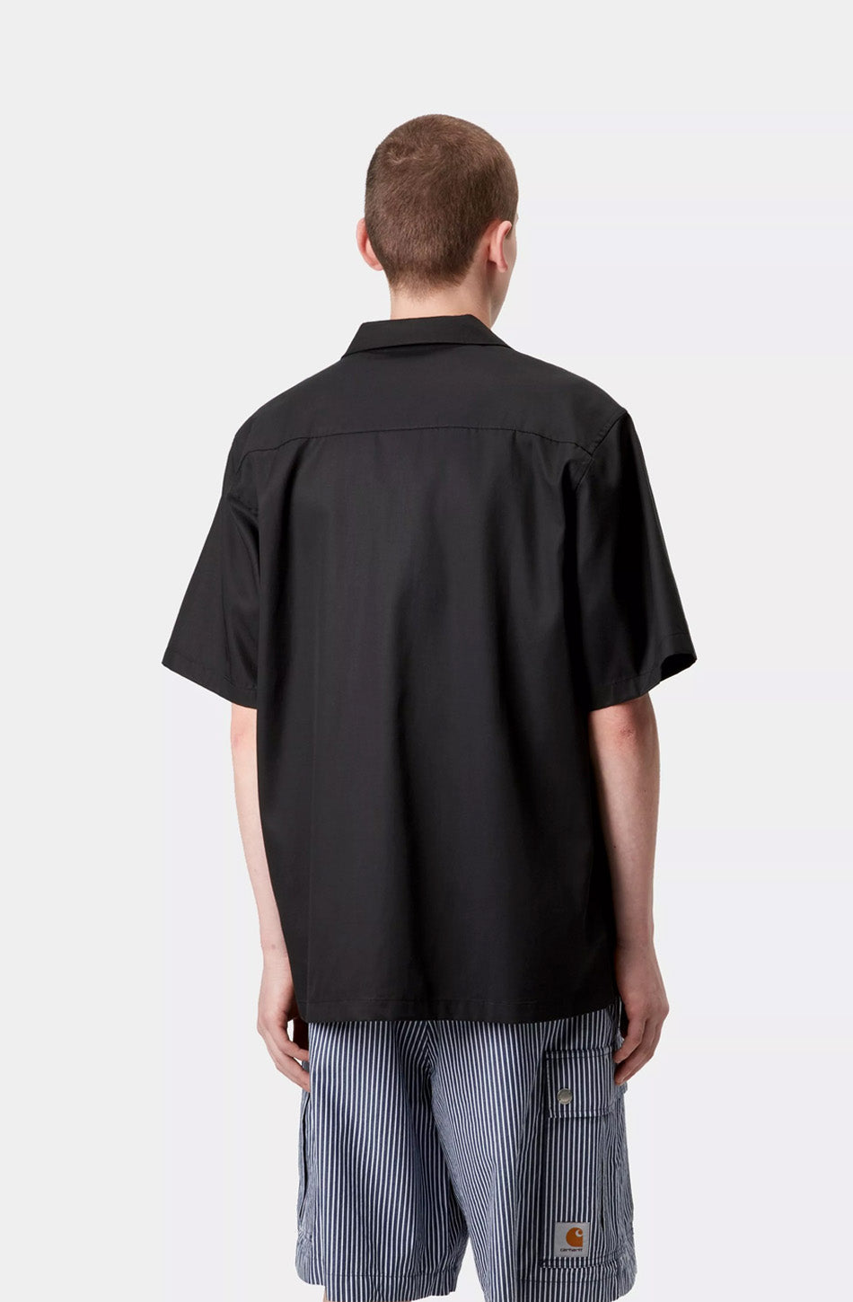 CARHARTT Delray Black/White Shirt