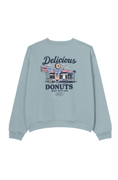 Delicious Donuts Stahl-Sweatshirt
