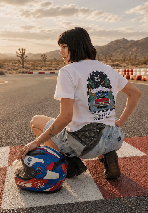 Camiseta The Last Road Trip Organic Cotton White