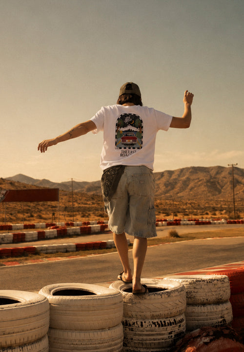 Camiseta The Last Road Trip Organic Cotton White