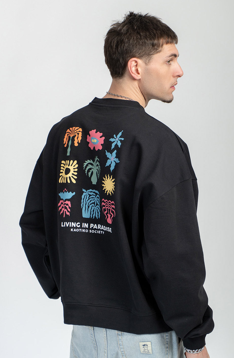Virgin Paradise Black Sweatshirt